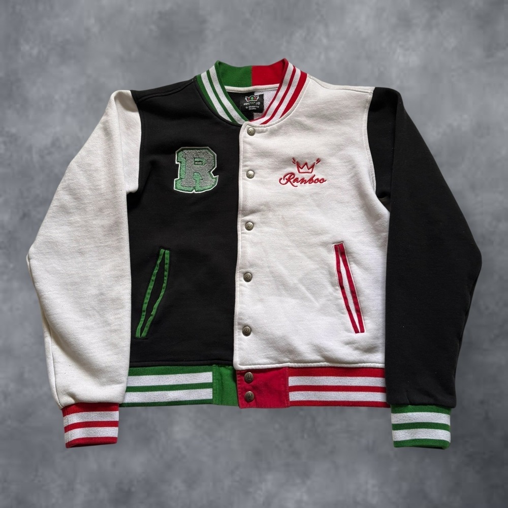 Ranboo the Beloved Varsity Jacket 2021 Colorblock Letterman Merch Mens Medium